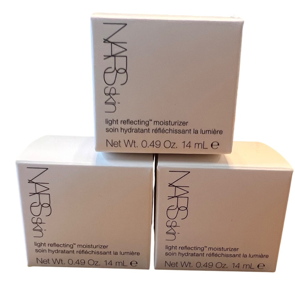 (3) NARS Skin Light Reflecting Moisturizer Cream MSRP $28.50 each